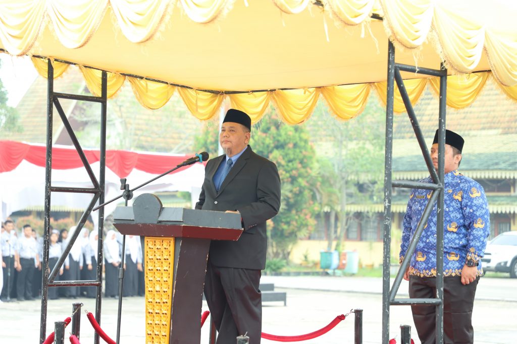 Bupati Inhil Pimpin Upacara Peringatan Hari Kesaktian Pancasila